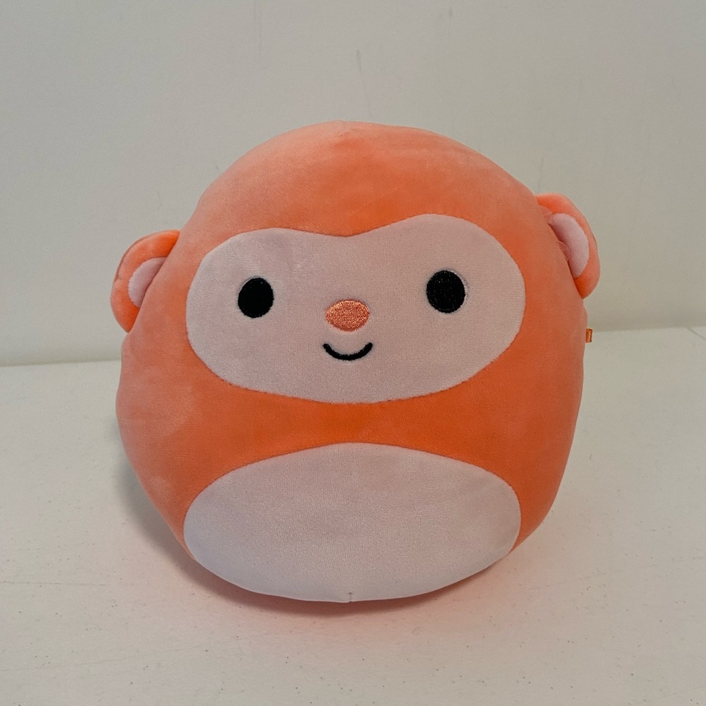 NWOT Elton the Monkey 8‎ inch Squishmallow plush stuffed animal